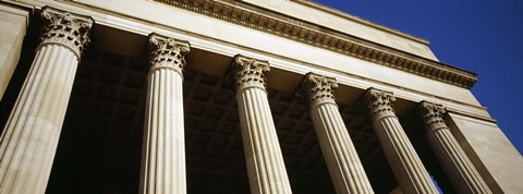 Framed Low angle view of a building, 30th Street Station, Philadelphia, Pennsylvania Print