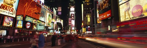 Framed Buildings in a city, Broadway, Times Square, Midtown Manhattan, Manhattan, New York City Print