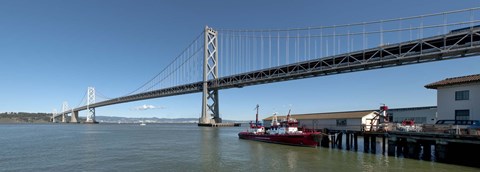 Framed Bay Bridge San Francisco, California Print