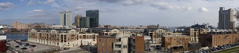 Framed Inner Harbor, Baltimore, Maryland, 2009 Print
