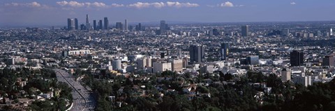 Framed Hollywood, City Of Los Angeles, California Print