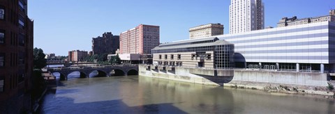Framed Genesee River, Rochester, Monroe County, New York State Print