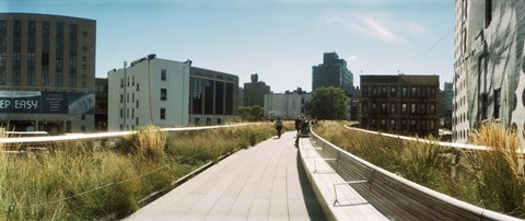 Framed Pathway, Chelsea, Manhattan, New York City, New York State, USA Print