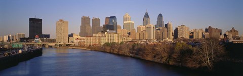 Framed USA, Pennsylvania, Philadelphia Print