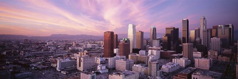 Framed Los Angeles, California Print