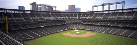 Framed Coors Field Denver CO Print