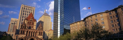 Framed USA, Massachusetts, Boston, Copley Square Print