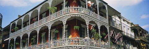 Framed French Quarter New Orleans LA USA Print