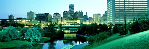 Framed Omaha NE Print