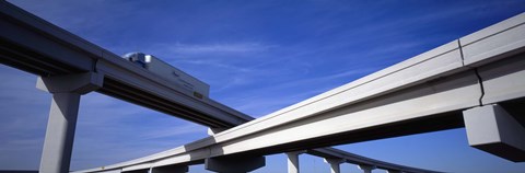 Framed Interchange, Texas, USA Print