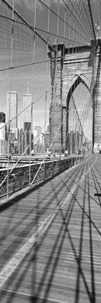 Framed Brooklyn Bridge Manhattan New York City NY USA Print