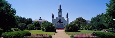 Framed St Louis Cathedral Jackson Square New Orleans LA USA Print