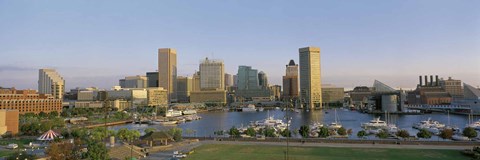 Framed Baltimore MD Print