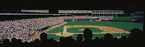 Framed Ballpark in Arlington Print