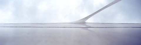 Framed Low angle view of an arch, Gateway Arch, St. Louis, Missouri Print