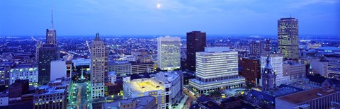 Framed Evening, Buffalo, New York State, USA Print