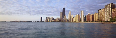 Framed Lake Michigan Chicago IL Print