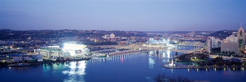 Framed Heinz Stadium, Pittsburgh PA Print