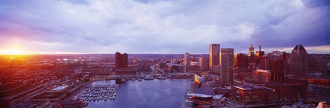 Framed Baltimore Maryland USA Print