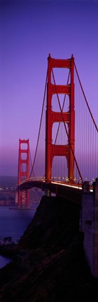 Framed Golden Gate Bridge San Francisco (horizontal) Print