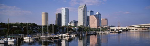 Framed Tampa, Florida, USA Print