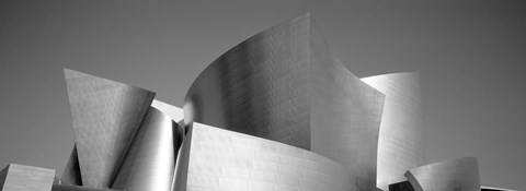 Framed Low angle view of a building, Walt Disney Concert Hall, City of Los Angeles, California, USA Print