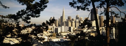 Framed View Of San Francisco, California Print