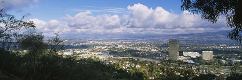 Framed Studio City, San Fernando Valley, Los Angeles, California Print