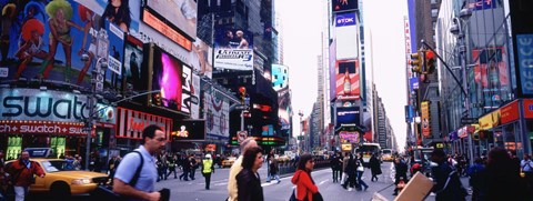 Framed Times Square, New York Print