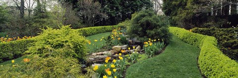 Framed Ladew Topiary Gardens, Monkton, Baltimore County, Maryland Print