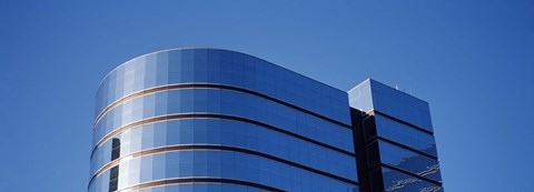 Framed High section view of a building, Midtown plaza, Atlanta, Fulton County, Georgia, USA Print
