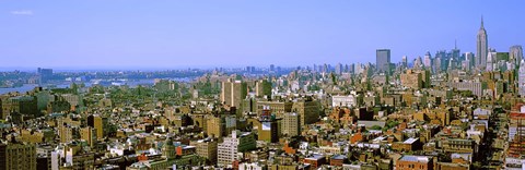 Framed Manhattan, New York City, New York State, USA Print