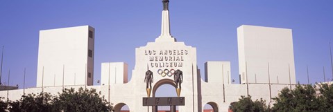 Framed Los Angeles Memorial Coliseum, Los Angeles, California Print