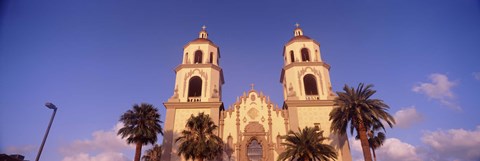 Framed Low Angle View of St. Augustine Cathedral, Tucson, Arizona Print