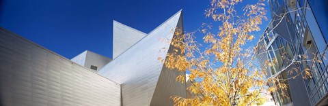 Framed Low angle view of skyscrapers, Downtown Denver, Denver, Colorado, USA Print
