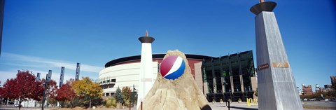 Framed Pepsi Center, Denver, Denver County, Colorado Print