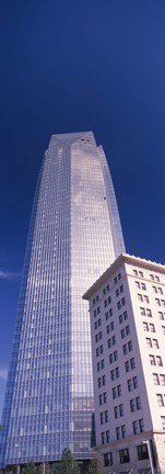 Framed Low angle view of the Devon Tower, Oklahoma City, Oklahoma Print