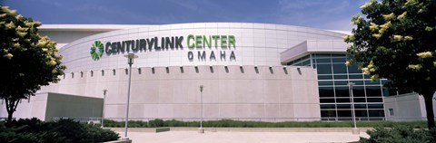 Framed Facade of a convention center, Century Link Center, Omaha, Nebraska, USA Print