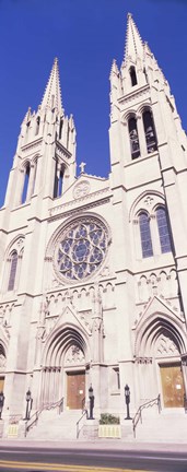 Framed Facade of Cathedral Basilica of the Immaculate Conception, Denver, Colorado, USA Print