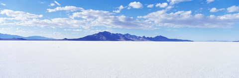 Framed Bonneville Salt Flats, Utah, USA Print