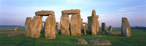 Framed England, Wiltshire, Stonehenge Print