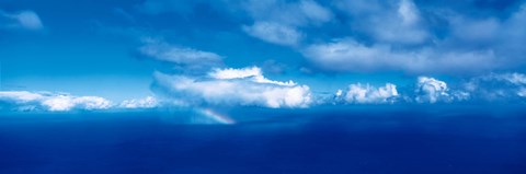 Framed Rainbow Kauai HI USA Print