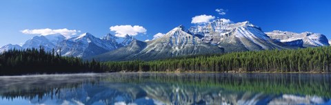Framed Herbert Lake Banff National Park Canada Print