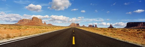 Framed Road, Monument Valley, Arizona, USA Print