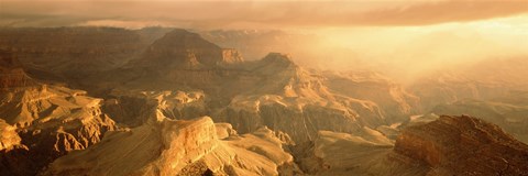 Framed Sunrise Hopi Point Grand Canyon National Park AZ USA Print