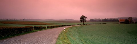 Framed Switzerland, country road Print