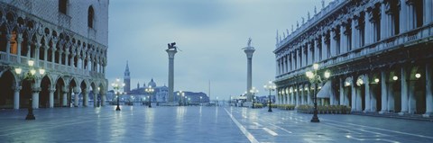 Framed San Marco Square Veneto Venice Italy Print