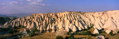 Framed Pinnacles, Goreme Valley, Cappadocia, Turkey Print
