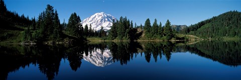 Framed Eunice Lake Mt Rainier National Park WA USA Print