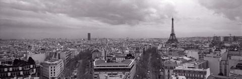 Framed Eiffel Tower, Paris, France Print